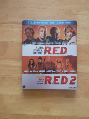 Red 1 & 2 STEELBOOK BLU-RAY