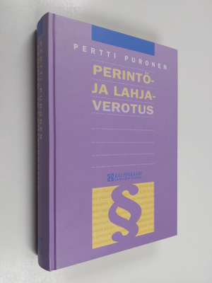 Pertti Puronen : Perintö- ja lahjaverotus