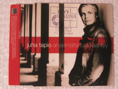 Juha Tapio • Arvaamatta Tuuli Kääntyy CD-Single