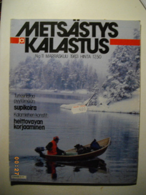Metsästys ja kalastus Nro 11/1983 (24.1)