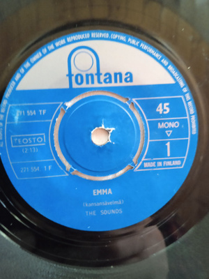 SINGLE- LEVY: THE SOUNDS  FONTANA 271554 TF