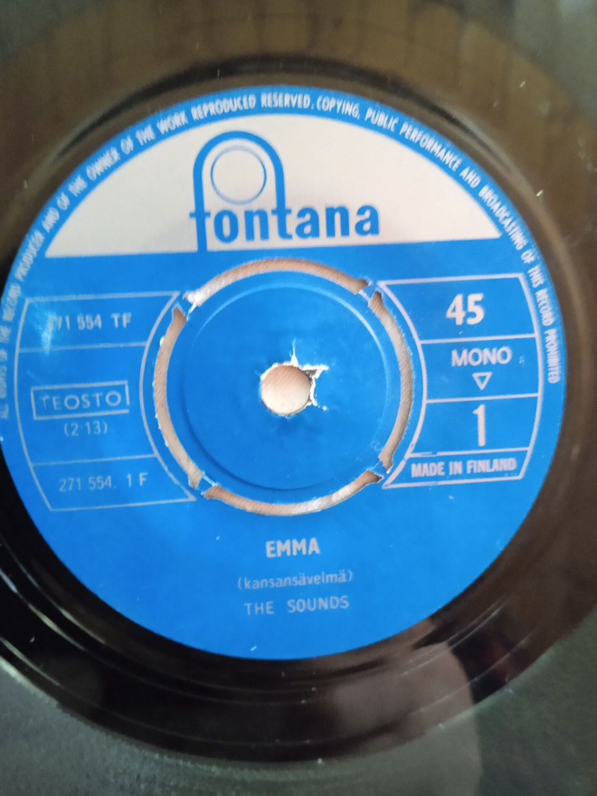 SINGLE- LEVY: THE SOUNDS  FONTANA 271554 TF