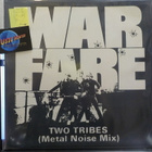 WARFARE -TWO TRIBES METAL NOISE MIX UK 84¨1.PAINOS M-/EX- LP - pikkukuva 1