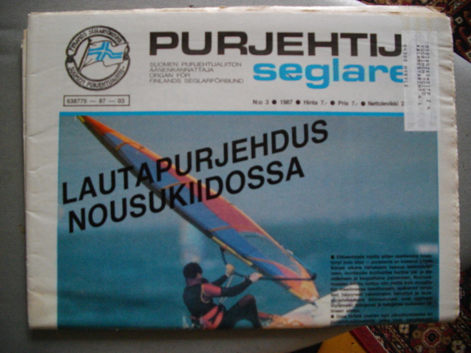 Purjehtija lehti Nro 3/1987 (11.11)