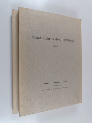Sanomalehtipainotekniikka 1-2
