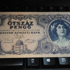 Hungary Unkari 500 Pengö 1945 P117 XF+ - pikkukuva 1