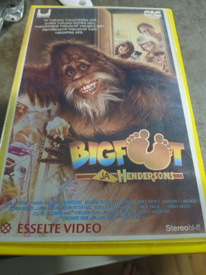 Bigfoot ja hendersonit vhs