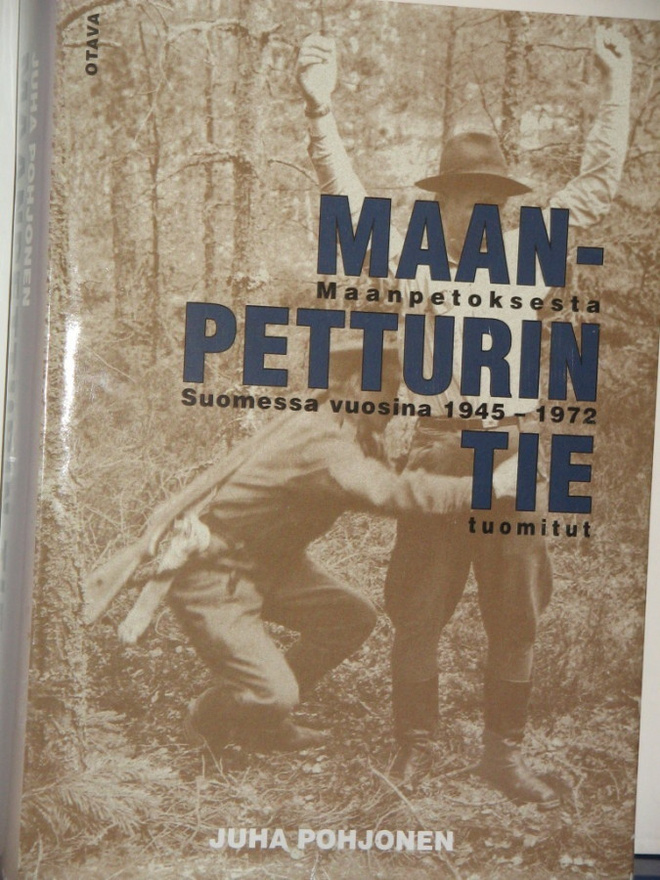 Juha Pohjonen : MAANPETTURIN TIE  Maanpetoksesta Suomessa