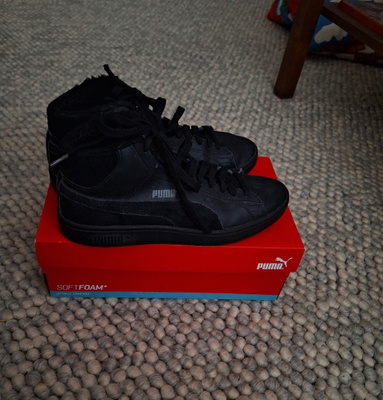Puma Smash -tennarit koko 40, mustat