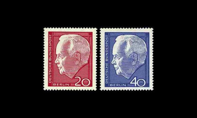 Berlin 234-5 ** Heinrich Lubke (1964)