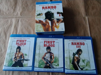 Rambo trilogy  (Bluray) (3 levyä)