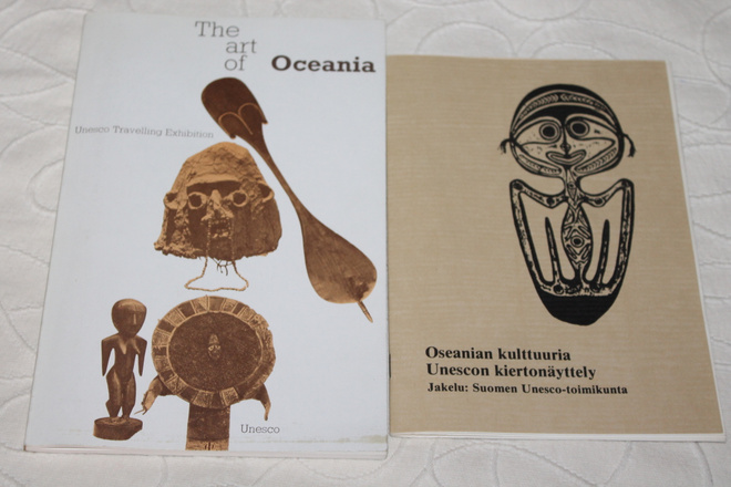 The Art of Oceania esitteet