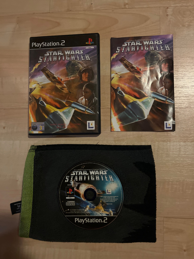 Star Wars: Starfighter (PS2)(PAL)(CIB)
