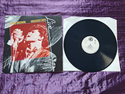 JAMES BROWN - GREATEST HITS LIVE