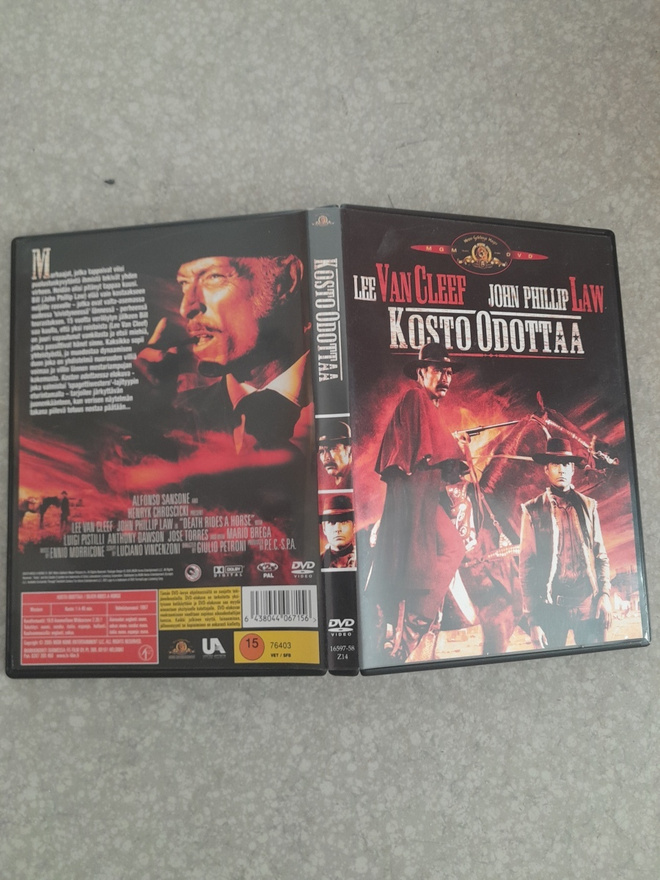 Kosto odottaa dvd,lee van cleef