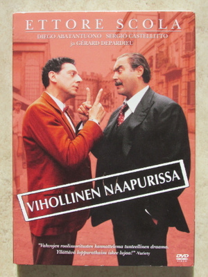 Vihollinen naapurissa (2001), DVD. Ettore Scola