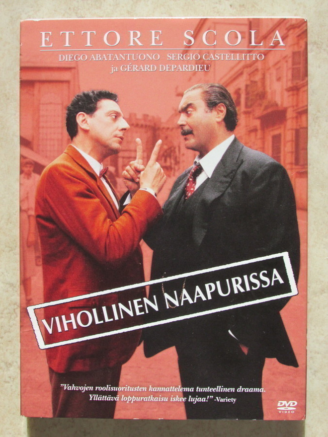 Vihollinen naapurissa (2001), DVD. Ettore Scola