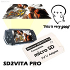 V5.0 SD2VITA PSVSD Pro Adapter For PS Vita Henkaku 3.60 - pikkukuva 3