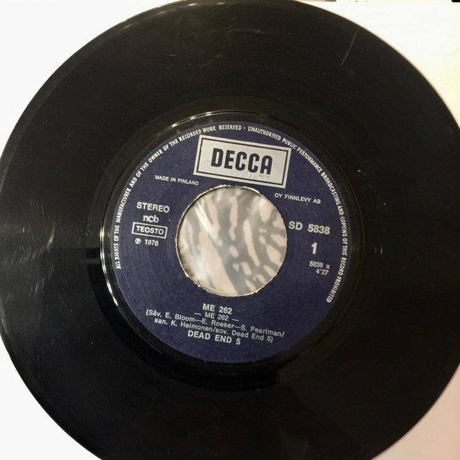 DEAD END 5: ME 262 * Mercedes Benz * FIN 1976