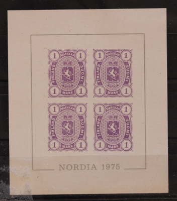 # 23516 # Muisto blokki - Nordia 75