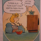 Schultz: Tenavat - Salli & nimipäivä, piirrospk, ei p. - pikkukuva 1