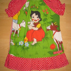 Käsin tehty Heidi tunika 110/116cm - pikkukuva 1