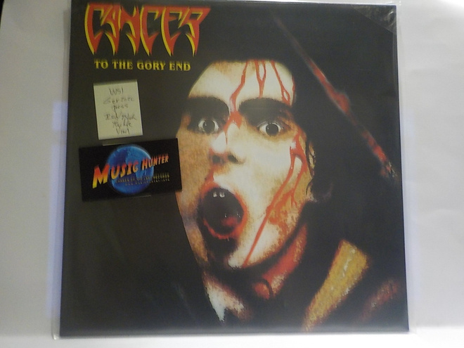 CANCER - TO THE GLORY END UUSI LP