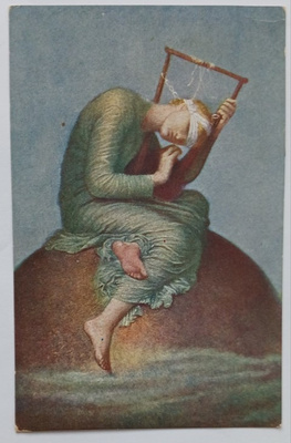 G. F. Watts: Toivo (öljy, 1886), väritaidepk, ei p.