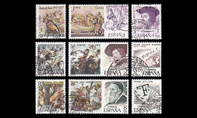 Espanja 2352-60 o Kuvanveistäjiä ja maalareita (1978)