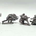 4kpl metallisia figuureita [G72] - pikkukuva 1