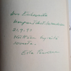 Eila Pennanen : Tyttölapsi (signeerattu, tekijän omiste) - pikkukuva 3