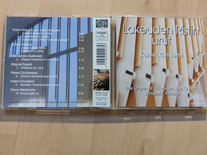 KALEVI  KIVINIEMI – LAKEUDEN RISTIN URUT  orig. FIN  2009