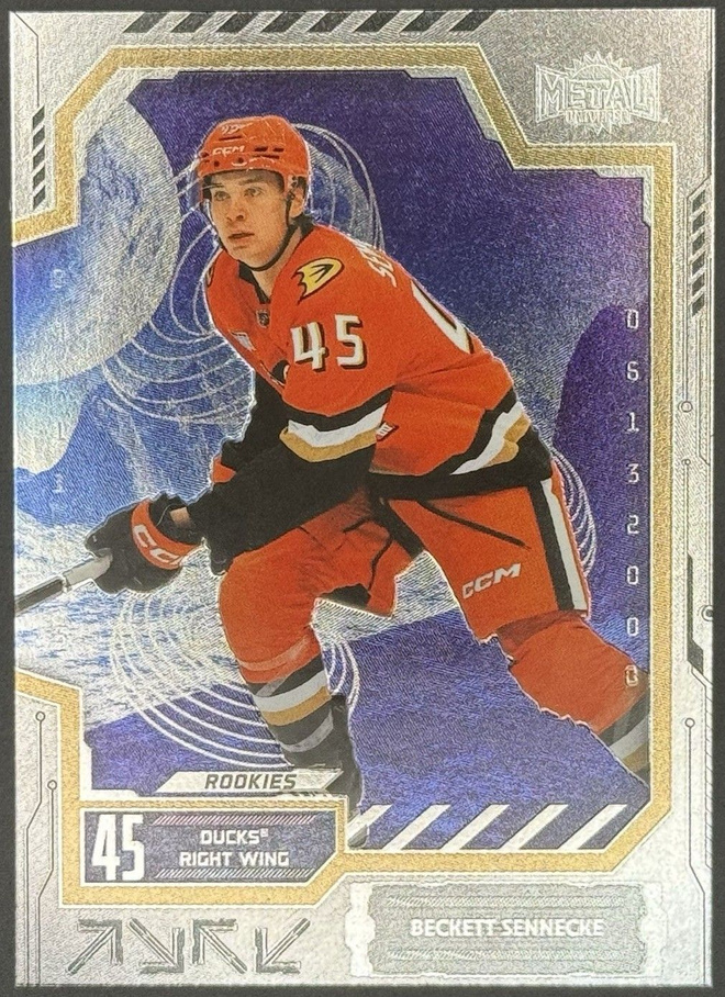 Beckett Sennecke 25-26 SkyBox Metal #110 RC