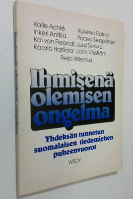 Ihmisenä olemisen ongelma : studia generalia -esitelmäsar...