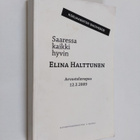 Elina Halttunen : Saaressa kaikki hyvin (näytekappale/koe... - pikkukuva 1