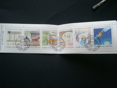 FDC-leimattu vihko Posti 350 vuotta - LaPe V12 o