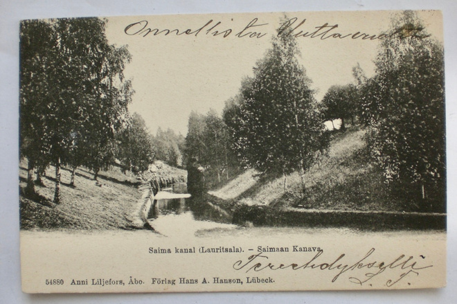 VANHA Postikortti Lappeenranta Lauritsala ennen 1905