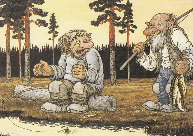 Rolf Lidberg: Iso kala pääsi karkuun