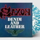 Saxon : Denim And Leather - LP, LTD, splatter, uusi - pikkukuva 1
