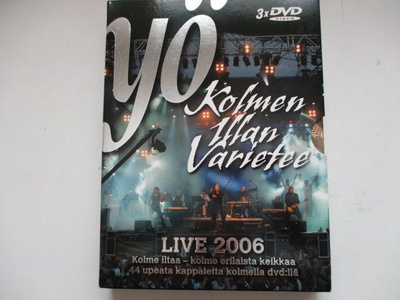 DVD YÖ KOLMEN ILLAN VARIETEE