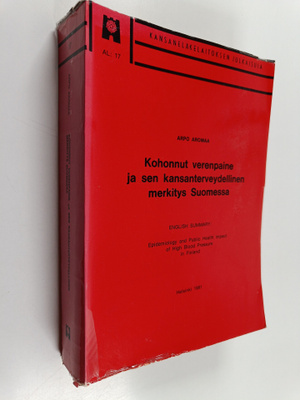 Arpo Aromaa : Kohonnut verenpaine ja sen kansanterveydell...