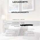 Scandic Hotels - arvolahjakortti - pikkukuva 1