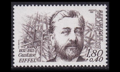 Ranska 2371 ** Gustave Eiffel (1982)