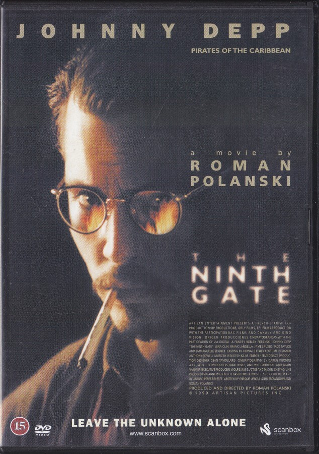 Yhdeksäs portti - The Ninth Gate (Roman Polanski DVD K15)