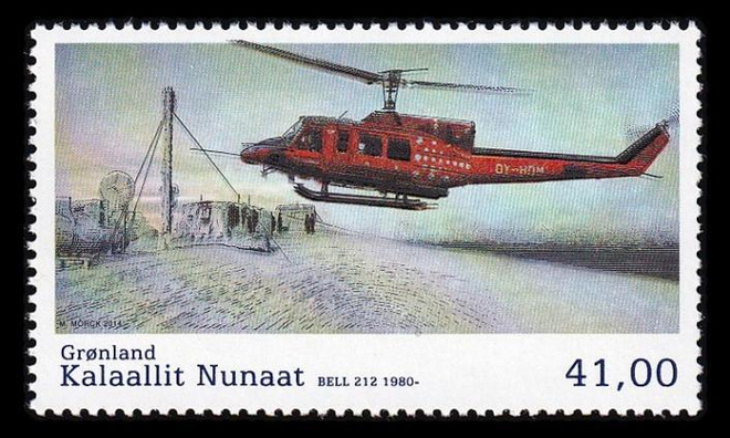 Grönlanti 677 ** Siviili-ilmailu helikopteri (2014)