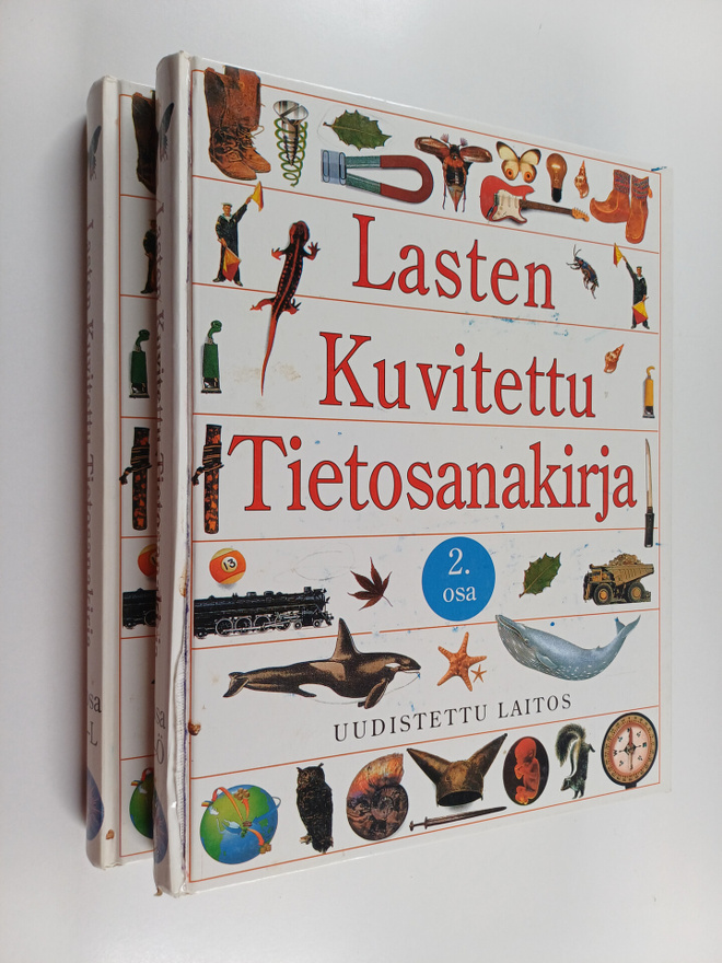 Lasten kuvitettu tietosanakirja 1-2