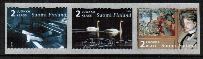 2004 Sibelius postituore 3-rivilö ikimerkkejä.