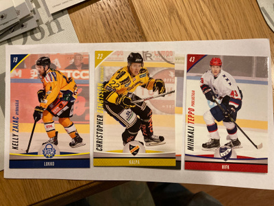 *Cardset 2015-2016. 0,20e/kpl