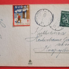 Vanha uudenvuoden kortti kulk. 1943 - pikkukuva 2