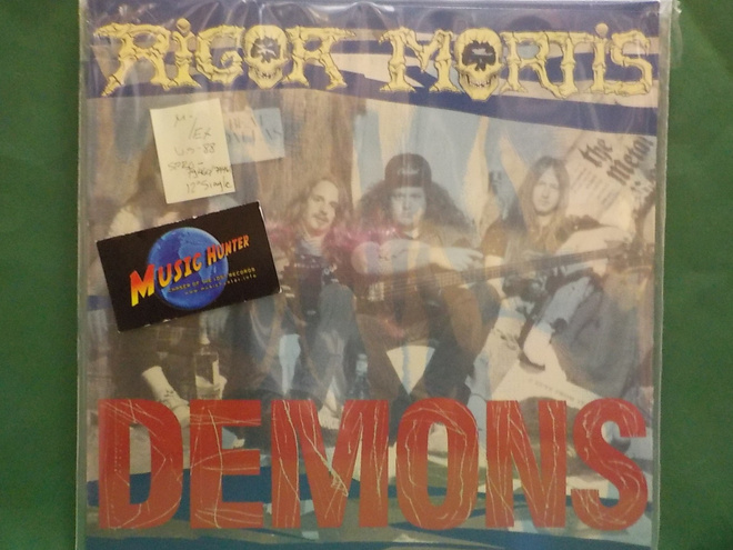 RIGOR MORTIS - DEMONS - 12" SINGLE US88 M-/EX LP